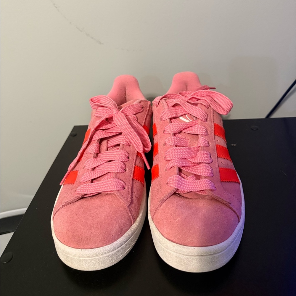 Adidas Campus Sneakers in Pink and Red - Picture 2 of 6